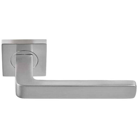 Poignée de porte Aluminium - Soho - Finition Nickelée
