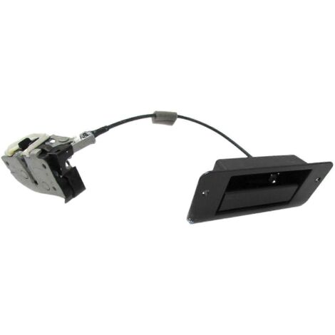 Poignée de porte arrière gauche (côté conducteur) en aluminium avec câble de verrouillage, compatible avec E-Seriblack.