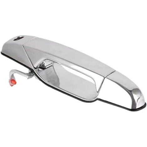 Poignée de porte avant gauche (1 pièce) adaptée aux Chevrolet Sierra Silverado 1500 2007-2013, Silverado 2500 2007-2013, Silverado 3500 2007-2013 et autres modèles, matériau électroplaqué.