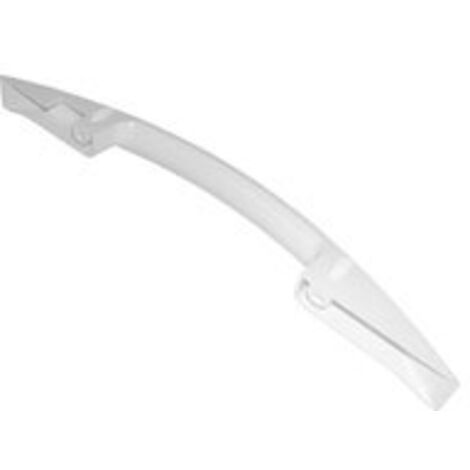 POIGNEE DE PORTE BLANCHE POUR LAVE VAISSELLE SMEG - 764730195