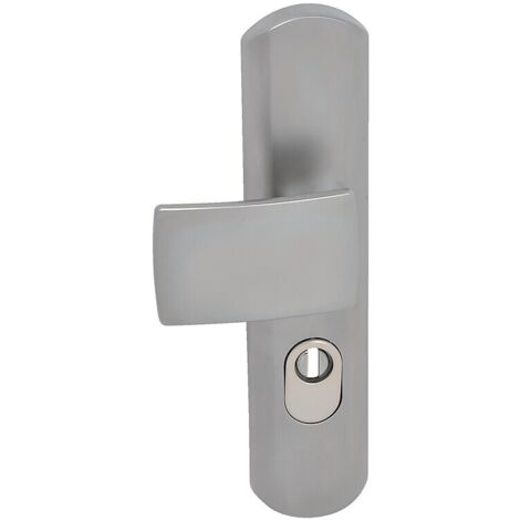 Poignée de porte blindée design Vachette MUZE Platine 195