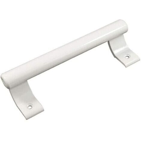 Poignée de porte coulissante en alliage d'aluminium poignée de porte en verre de balcon poignée de porte d'armoire de salle de bain poignée de porte d'entrepôt poignée en métal moderne (blanc)