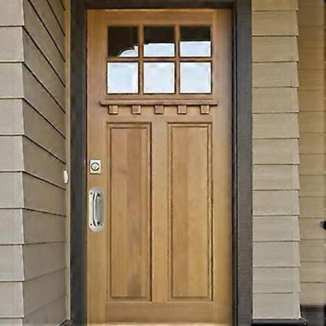 Poignée de porte coulissante ovale en deux parties, 65 x 280 x 1,2 mm, en acier inoxydable, avec plaque de fixation pour porte de grange.