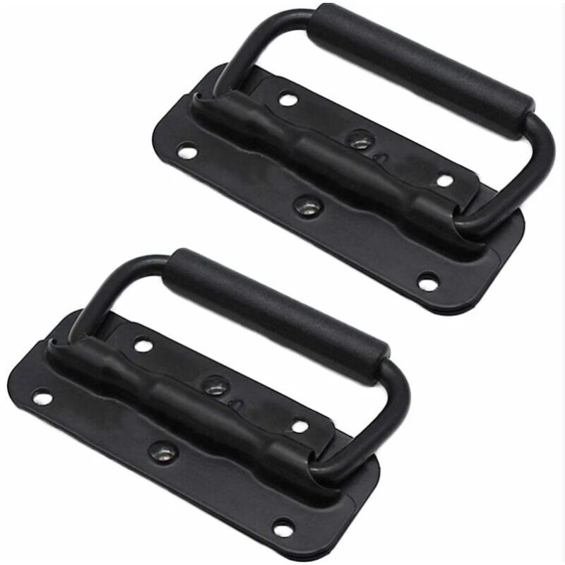 Poignée de porte coulissante2 pièces poignée en acier inoxydable ressort à ressort Pulls-110mm