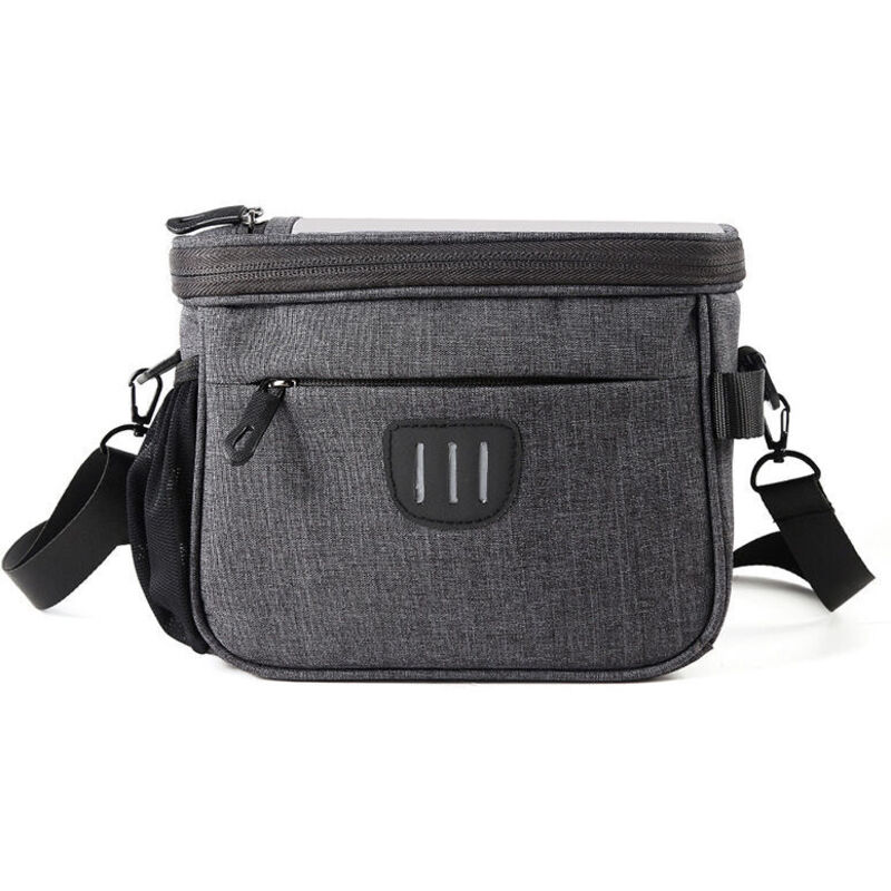 Sacoche de Guidon Vélo, Sac Avant de Vélo Étanche, Sac de Panier de Vélo de Grande Capacité Sacoches de Guidon avec Support pour Téléphon Sac de