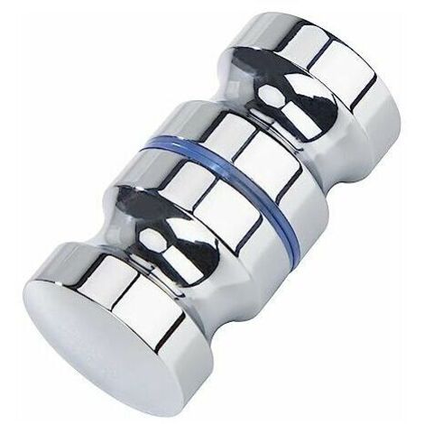 poignée de porte de douche poignée de porte ronde poignées de porte en alliage d'aluminium poignée de porte de douche polie pour porte de douche portes en verre porte coulissante