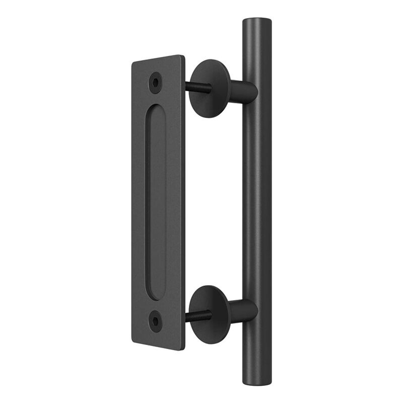 Cyslmuk - Poignée de Porte de Grange, Poignée de Porte Coulissante, Poignée de Porte de Grange Robuste, Tirez la Poignée pour Le Garage, Poignée de