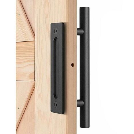 Poignée de Porte de Grange, Poignée de Porte Coulissante, Poignée de Porte de Grange Robuste, Tirez la Poignée pour Le Garage, Poignée de Traction de Porte,Coulissante Poignee de Porte