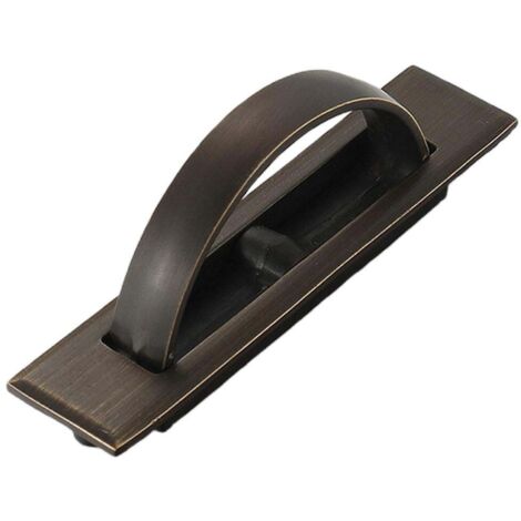 Poignée de porte de meuble simple en tatami, bouton de traction durable fabriqué à la main pour meubles