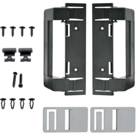 Poignée de porte de réfrigérateur pour camping-car 3316882900, quincaillerie noire, compatible avec le modèle 3316882.900 S