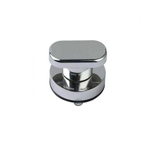 Poignée de porte en verre avec ventouse puissante miroir, tiroir de réfrigérateur, support mural avec ventouse pour salle de bain, baignoire, poignée de douche, bouton de tiroir de cuisine
