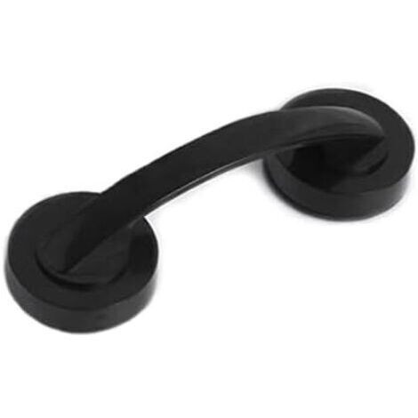 Poignée de porte et de fenêtre, porte coulissante de salle de bain, poignée d'adsorption non poreuse
