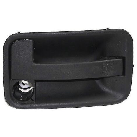 Poignée de porte extérieure avant droite lisse noire 9101g8 pour Citroën Jumpy, Fiat Scudo, Peugeot Expert 1995-2006, Lancia Zeta Poignées de porte intérieures