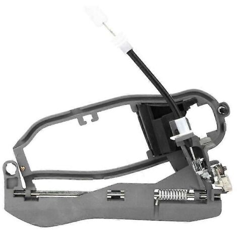 Poignée de porte extérieure côté conducteur pour BMW X5 E53 (2000-2006), avant gauche, référence 51218243615