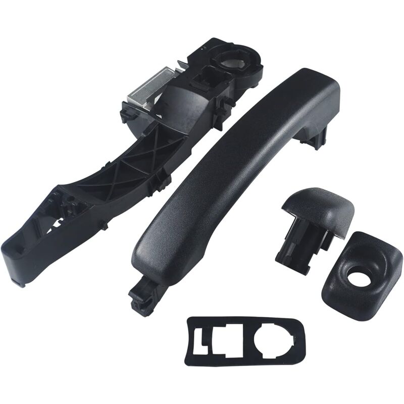 Shining House - Poignée de porte extérieure coulissante côté gauche avec support de poignée 806069981R 806067794R pour Master Vauxhall Movano