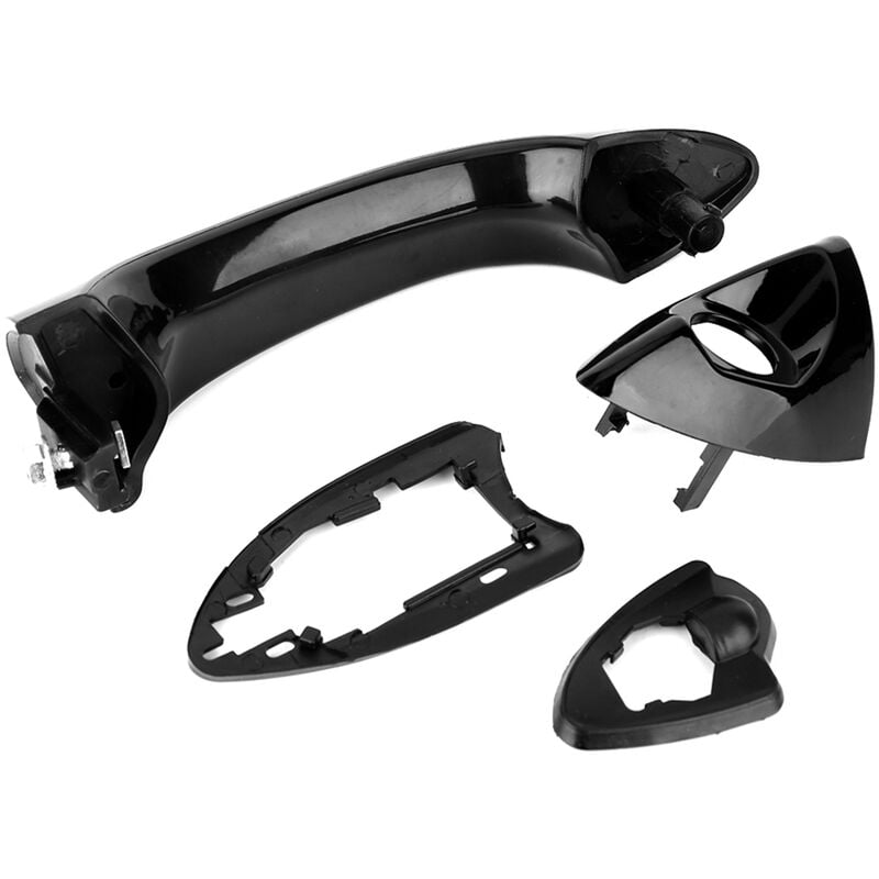 Jeffergarden - Aramox Poignee de porte exterieure exterieure de voiture, Poignee de porte exterieure avant gauche du cote conducteur pour E53 X5