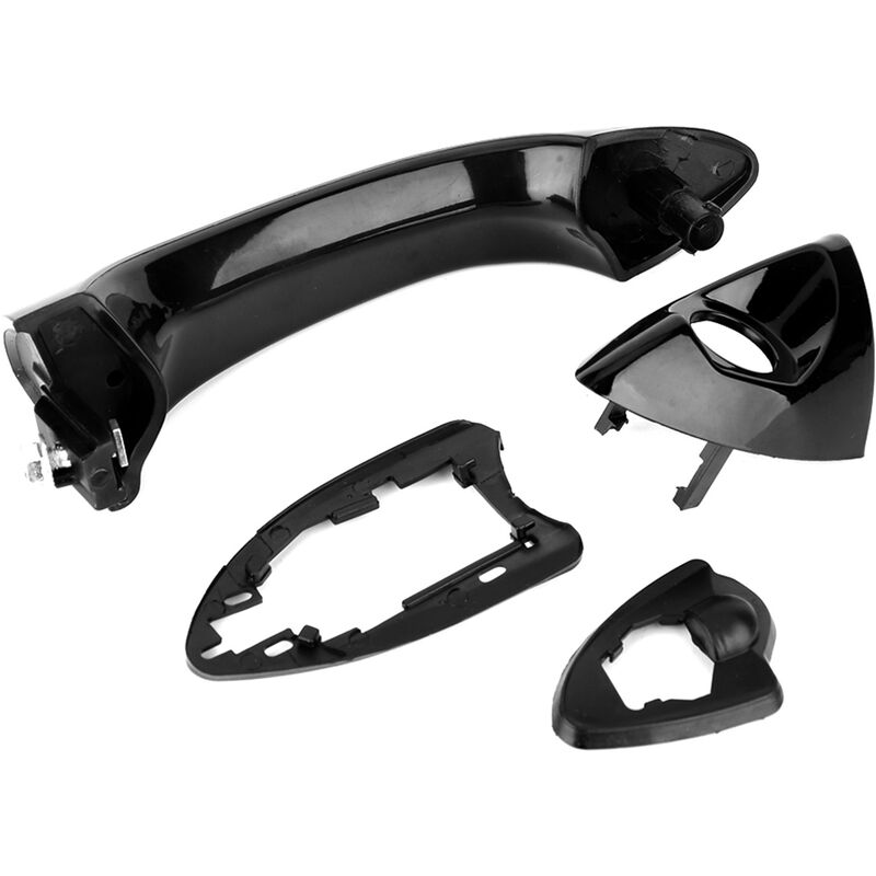 Sjlerst - Poignee de porte exterieure exterieure de voiture, Poignee de porte exterieure avant gauche du cote conducteur pour E53 X5 2000-2006