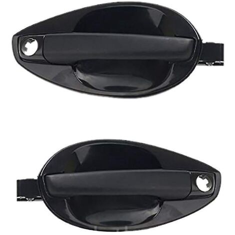 Poignée de porte extérieure pour Tiburon 2003-2008, loquet gauche et droit, lot de 2 pièces, références 82660-2c000 et 82650-2c000.