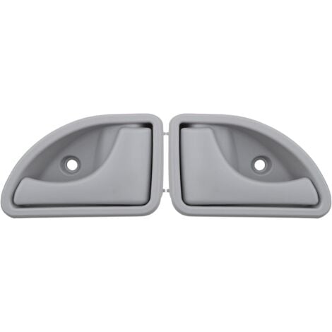 LRAPTY Poignée de porte intérieure avant gauche droite compatible avec Renault 1997 1998 1999 2000 2001 2002 2003-2007 Kangoo 1997-2003 Twingo