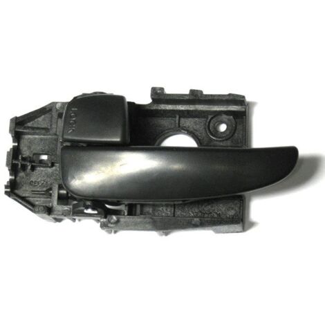 Poignée de porte intérieure avant gauche noire pour Hyundai Elantra 01-06