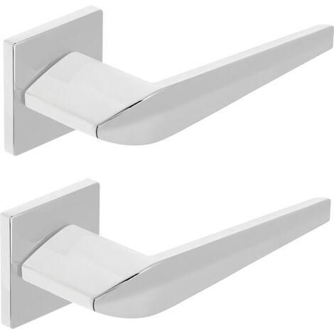 Poignée de porte intérieure chromée VERLANO Kuchinox