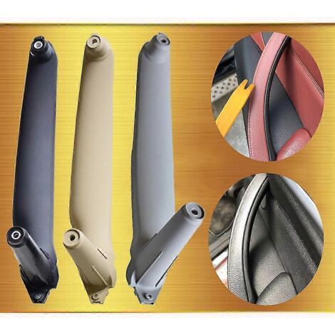 Poignée de porte intérieure de haute qualité pour BMW E70 X5 E71 E72 X6 SAV - Accessoires auto - Poignées de porte intérieures - Gris - Arrière droit
