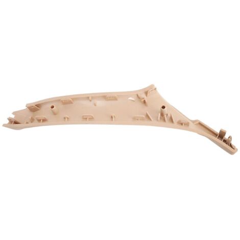 Poignée de porte intérieure de voiture RHD, cache de garniture de panneau de porte beige RHD--