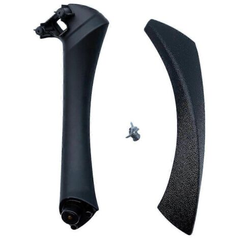 Poignée de porte intérieure droite avec cache, remplacement pour BMW Série 3 E90 E91 E92 (2004-2012), noire