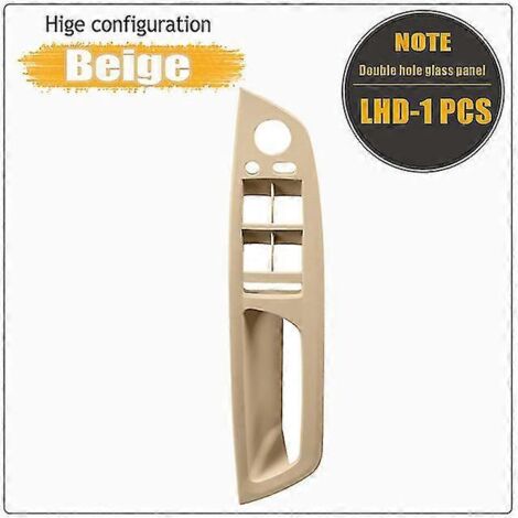 Poignée de porte intérieure droite et gauche pour BMW E70 X5 E71 E72 X6 Sav - Accessoires intérieurs auto - Poignées de porte intérieures - Conduite à gauche (LHD) - Beige