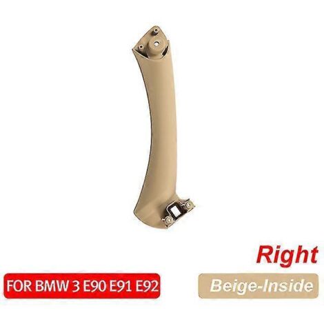Poignée de porte intérieure droite pour BMW E90 E91 (berline)  Beige