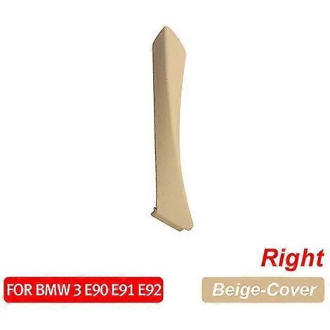 Poignée de porte intérieure droite pour BMW E90 E91 (berline)  --Beige-Cache-Droite