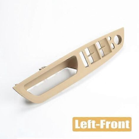 Poignée de porte intérieure gauche/droite côté passager, garniture de remplacement pour BMW X5 X6 E70 E71 E72 2007-2013 - Poignées de porte intérieures - Panneau beige