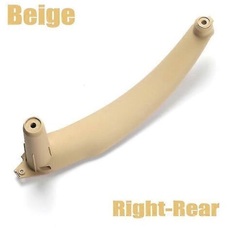 Poignée de porte intérieure gauche/droite passager, garniture de remplacement pour BMW X5 X6 E70 E71 E72 2007-2013 - Poignées de porte intérieures - Beige - Arrière droit