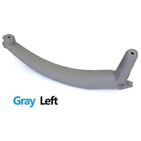 Poignée de porte intérieure gauche grise neuve et améliorée pour BMW X5 X6 E70 E71 (2007-2013) - 1 pièce