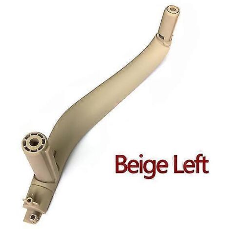 Poignée de porte intérieure passager améliorée (côté conducteur/passager) pour BMW X5 X6 F15 F16 (2014-2018)  Couleur : Beige