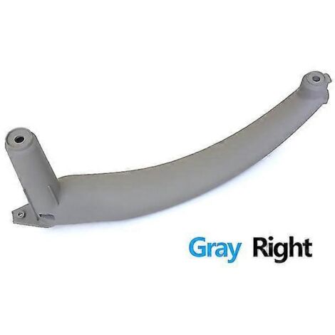 Poignée de porte intérieure passager neuve et améliorée pour BMW X5 X6 E70 E71 (2007-2013) - 1 pièce, côté droit, gris