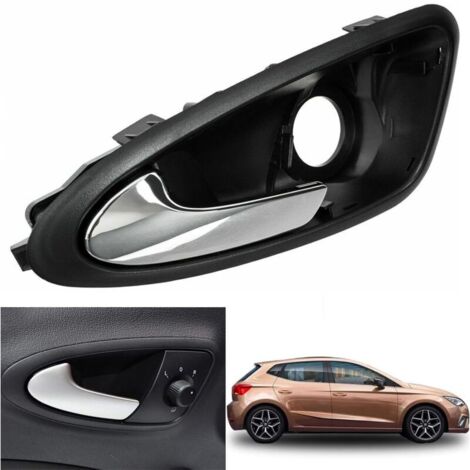 Poignée de Porte Intérieure pour SEAT Ibiza Avant Gauche Côté Conducteur 6J1837113A