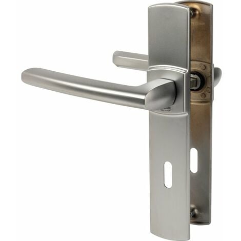 BEZAULT SAS Poignée de porte intérieure - Scult - Vachette - Gris - Clé L - 195 mm