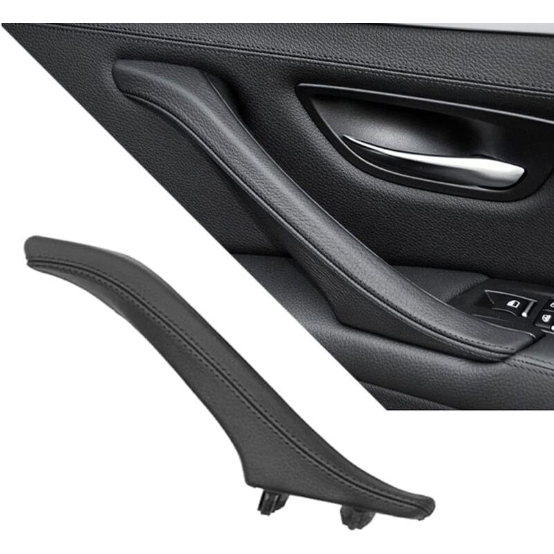 Poignée de porte latérale en cuir pour Série 5, côté droite Poignée intérieure de rechange pour F10 F11 F18 520 523 525 528 530 535 2010-2017