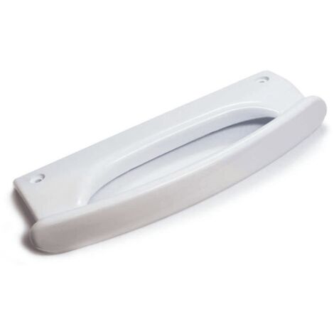 Poignée de porte pour réfrigérateur – Compatible Whirlpool et Laden – Longueur 23,5 cm – Entraxe 17,5 cm – Remplacement facile