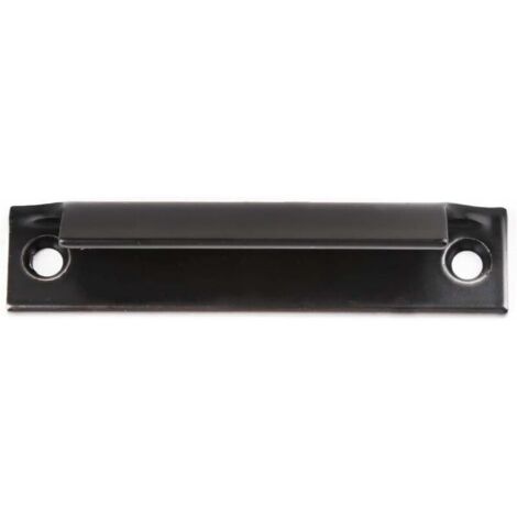 Poignée de porte Pousser-tirer Manchon de verrouillage Tire le bouton Portes et fenêtres du balcon Noir