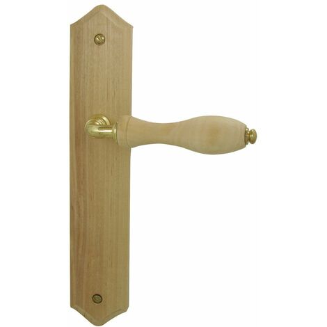 Poignée De Porte Rustique Blanc Bec De Cane - Dt2000