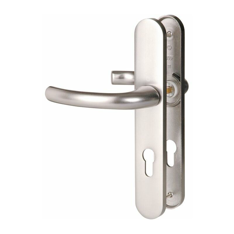 Poignée de porte d'entrée - Tokyo Hoppe Et Cie Gris - Clé i - 195 mm