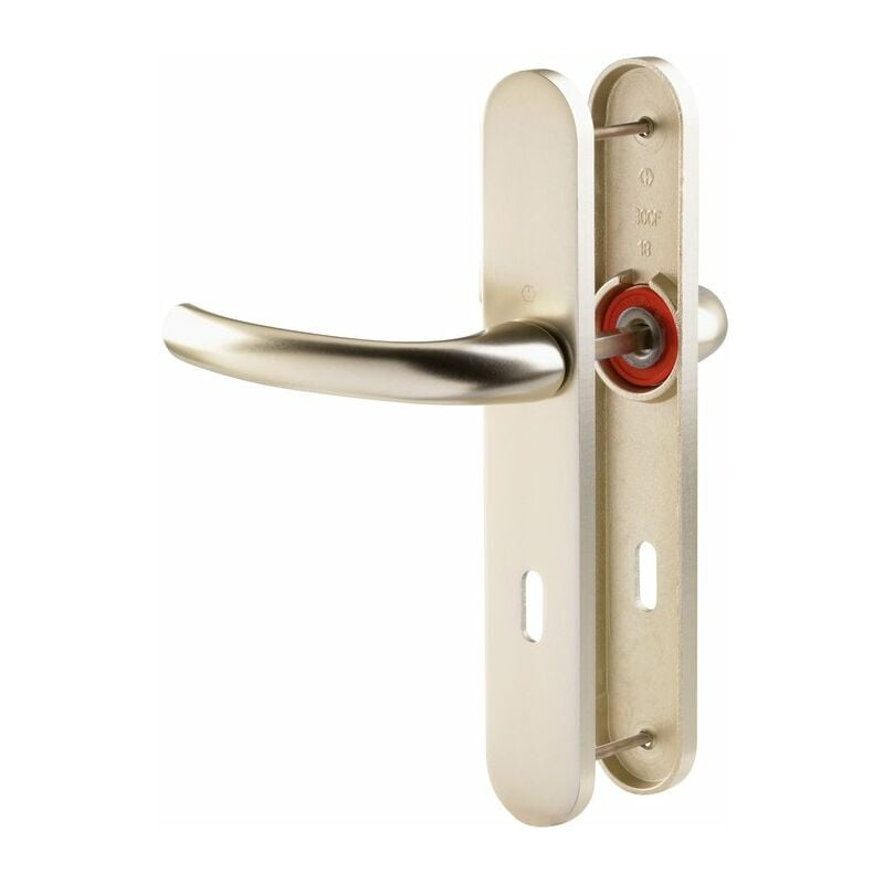 Poignée de porte intérieure - Tokyo Hoppe Et Cie Beige ivoire - Clé l - 195 mm