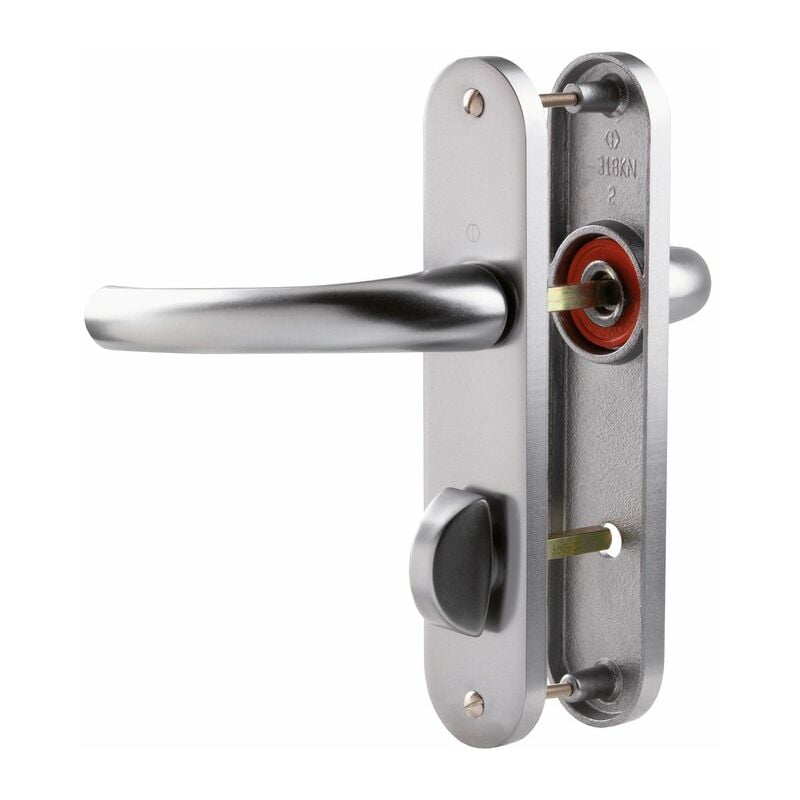 Poignée de porte intérieure - Tokyo Hoppe Et Cie Gris - Condamnation - 165 mm