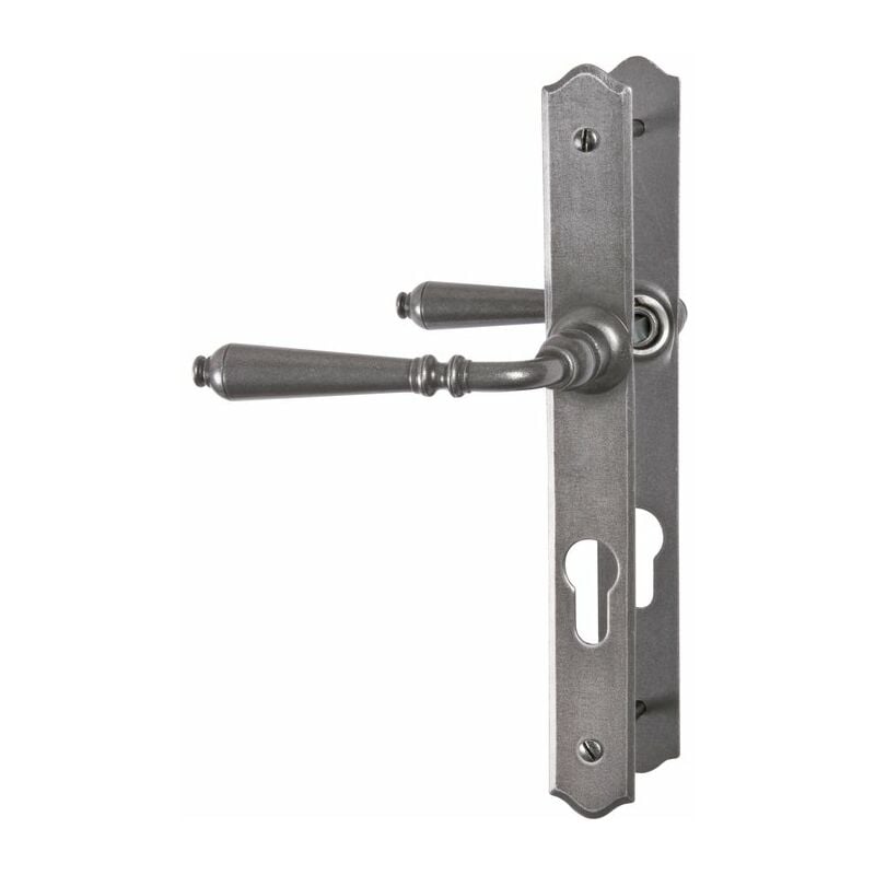 Poignée de porte fenêtre - France Brionne Gris - Clé i - 195 mm