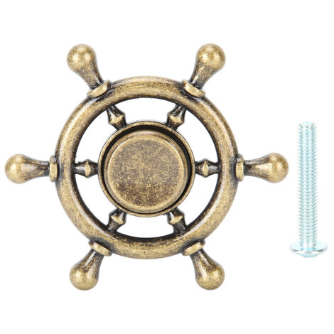 Poignée de porte/tiroir/placard élégante et antique en alliage de zinc, accessoires de meubles
