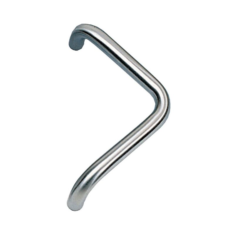 Poignée de portes battante inox nt hauteur 332 mm ø 32 mm - type stg 24-32 Normbau