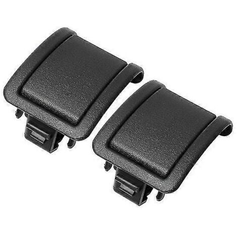 Poignée de réglage manuel de la boucle de siège arrière pour Lifan X60, attache de dossier arrière, accessoires intérieurs de voiture, noir et beige - Sièges, banquettes et accessoires - Lot de 2, noi