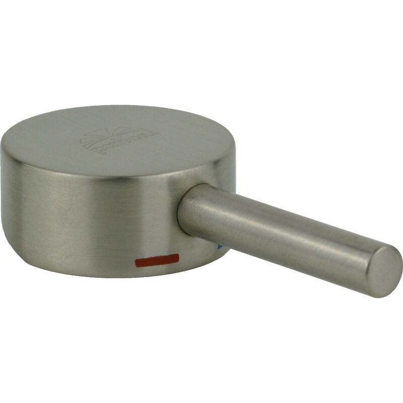 Poignée de rechange pour mitigeurs couleur acier brossé Paffoni Stick ZLEV084ST Steel Looking - poignée
